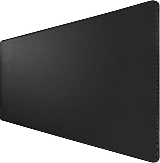 Large Mouse Pad, Desk Mat with Non-Slip Rubber Base, Waterproof Gaming Mousepad with Stitched Edges, XXL Computer Long Keyboard Mouse Mat for Gamer, Office & Home, 31.5" x 15.7", Black