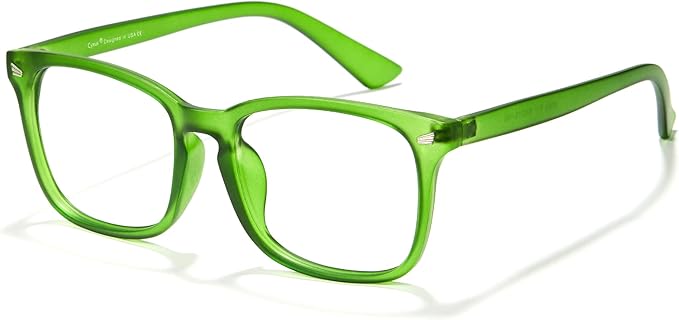 Cyxus Blue Light Glasses Men Women Reduce Eye Strain UV Blocking for Office Work Computer Screen 8082