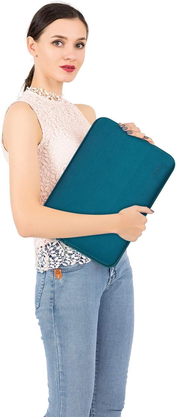 MOSISO Laptop Case 15 inch, 15 inch Laptop Sleeve Bag Compatible with MacBook Air M5 A3448 M4 A3241 M3 A3114 M2 A2941 2026-2023, Dell XPS, Neoprene Computer Sleeve Bag with Small Case, Deep Teal