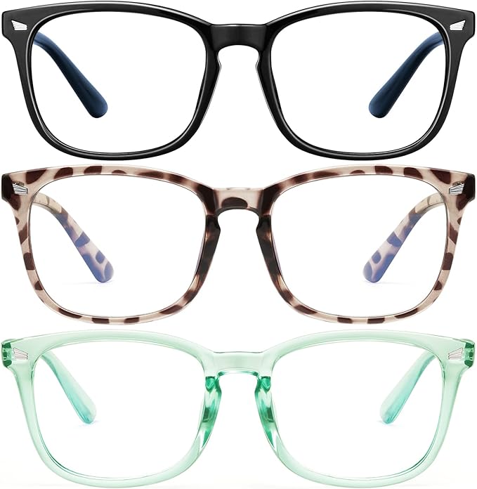 hunsquer Blue Light Glasses for Woman/Men Computer Blue Light Glasses