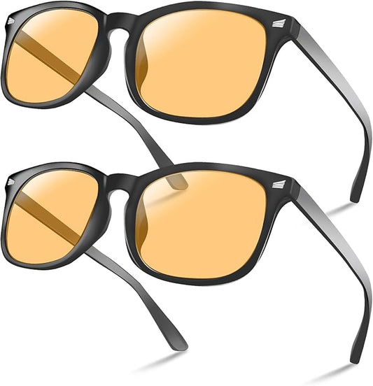 NZKNP Blue Light Glasses for Women and Men - Blue Light Protection, Fake Glasses