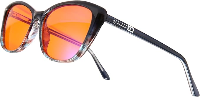 Sleep ZM Blue Light Blocking & Light Sensitivity Glasses - 8 Lens Types for Comfort, Relaxation, Sleep & Relief - 50+ Styles