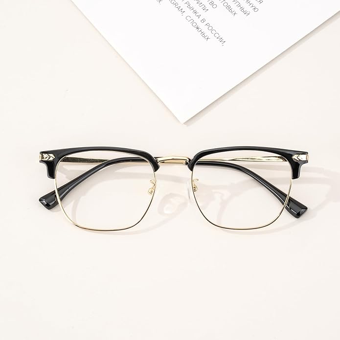 Blue Light Blocking Glasses for Men Anti-Fatigue Computer Monitor Gaming Glasses Prevent Headaches Glasses