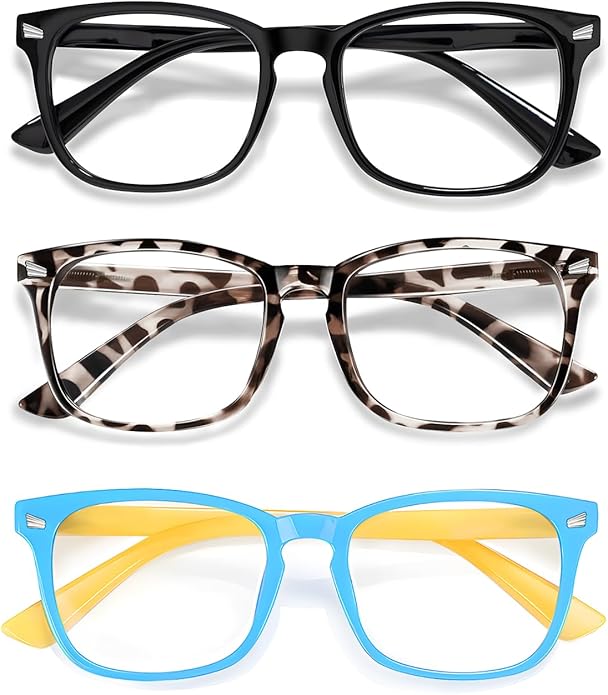 CHEERS DEVICES Blue Light Blocking Glasses for Kids Boys Girls Teens - Computer Glasses with Unbreakable Frame and Anti-Glare