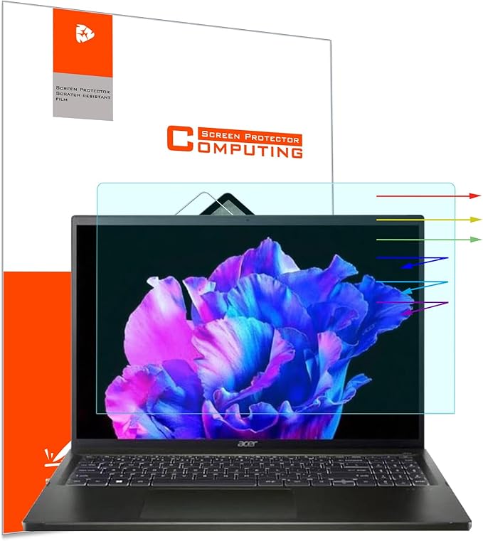 Anti-Blue Light Screen Protector for Acer 16" Laptop, Acer Chromebook 516 16", Swift Go 16"/Swift Edge 16"/Swift X 16", PREDATOR TRITON 16"/Predator Helios 16", Eye Protection Blue Light Glare Filter