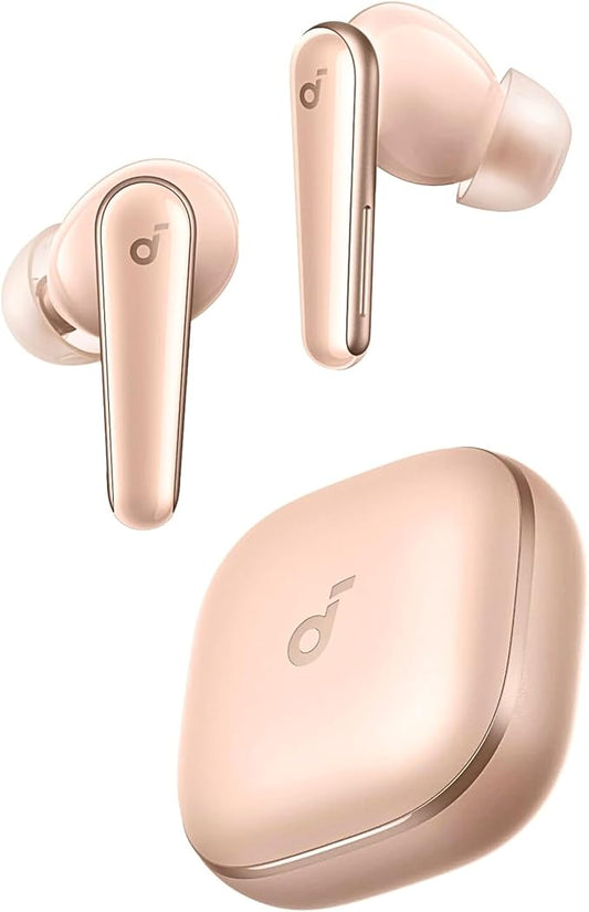 soundcore Liberty 5 by Anker, Noise-Cancelling Wireless Earbuds, 2x Stronger Voice Reduction, Real-Time Adaptive Noise Cancellation, Fast Charging, Dolby Audio, 6-Mic AI Clear Calls, Long Battery Life