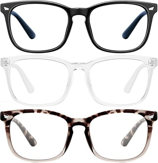 hunsquer Blue Light Glasses for Woman/Men Computer Blue Light Glasses
