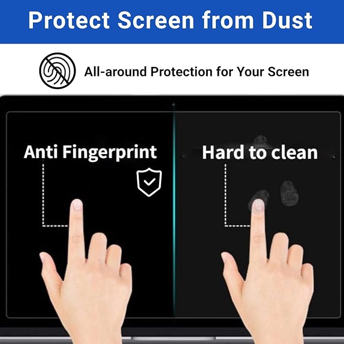 Magnetic Privacy Screen Camera Cover Compatible with Macbook Air 15 Inch 2023-2026 M2 M3 M4 M5 A3114 A3241 A3448 Removable Screen Filter Macbook Air 15 inch Privacy Screen Protector Anti Blue Light Glare