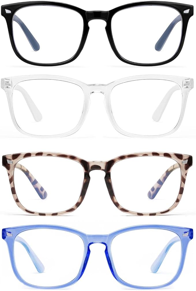 hunsquer Blue Light Glasses for Woman/Men Computer Blue Light Glasses