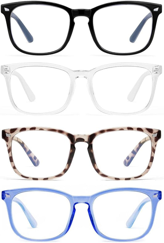 hunsquer Blue Light Glasses for Woman/Men Computer Blue Light Glasses