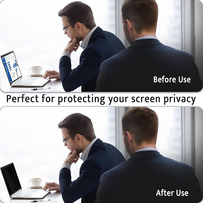 Peslv Magnetic Privacy Screen for MacBook Pro 13 Inch (2012-2015), Removable Anti Blue Light Glare Peep Filter Black out Screen Protector for Mac 13In Laptop Model (A1278, A1425, A1502)