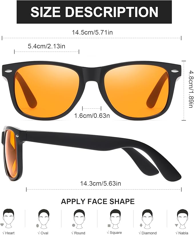 Okany Blue Light Blocking Glasses Gaming Computer Glasses Powerful Professional Screen Filter