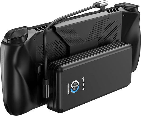SiWiQU 20000mAh Magnetic Power Bank for ROG Ally X, 65W PD Fast 3.0 Charging Portable Battery Bank, Support 30W Turbo Mode External Battery Pack with Detechable Magnetic Back & Dual USB Cable