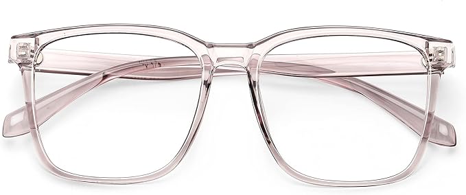 TEAPLMTT Blue Light Blocking Glasses Oversized Square Computer Glasses Anti Blue Light for Women Men