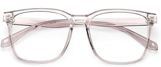 TEAPLMTT Blue Light Blocking Glasses Oversized Square Computer Glasses Anti Blue Light for Women Men