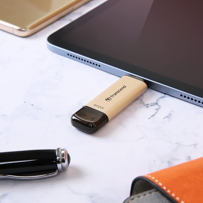 Transcend JF930 256GB Dual USB C Flash Drive for iPhone/iPad/Mac/Windows, Android/Tablet/PC/Gaming Console, Photo Stick Up to 420MB/s, USB 3.2 Thumb Drive, Memory Stick with 2-in-1 Type C &Type A - Image 9