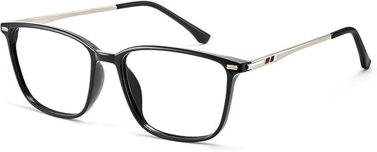Cyxus Blue Light Blocking Glasses for Men and Women, Ultra Lightweight TR90 Metal Frame Computer Glasses for Gaming, Office, Reading, Digital Screen Protection 8208T01