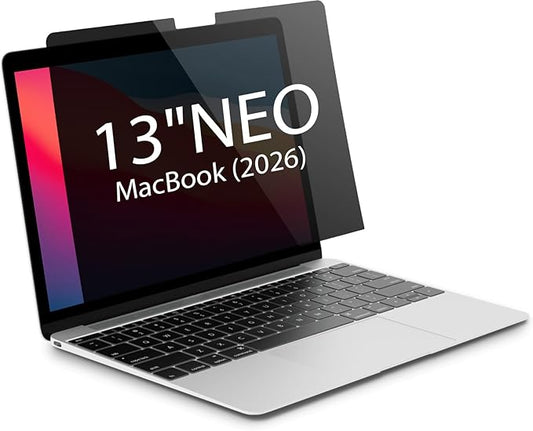 Magnetic Privacy Screen for Macbook Neo 13 inch 2026 A3404‌, Detachable Screen Protector, Blue Light Blocking, Anti Glare Protector and Privacy Filter Shield