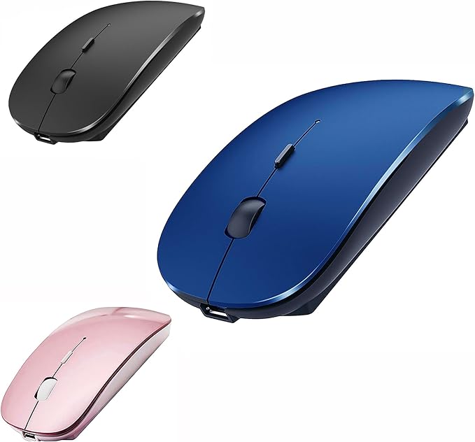 PEIBO Bluetooth Wireless Mouse for Laptop mac MacBook ipad MacBook air MacBook pro pc Desktop Computer Windows Chromebook Notebook