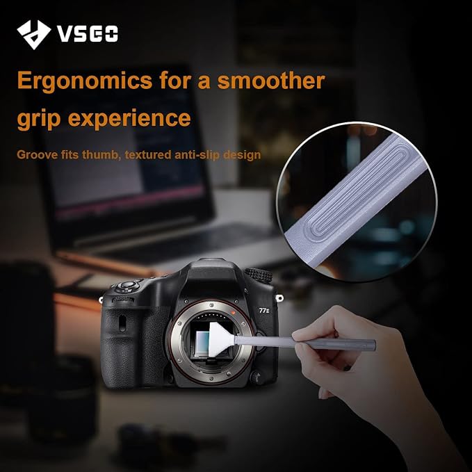 VSGO 24pcs Full-Frame Camera Sensor Cleaning Kit, Sensor Cleaning Swabs, Compatible with DSLR & SLR Digital Cameras (V-S03-24) - Image 6