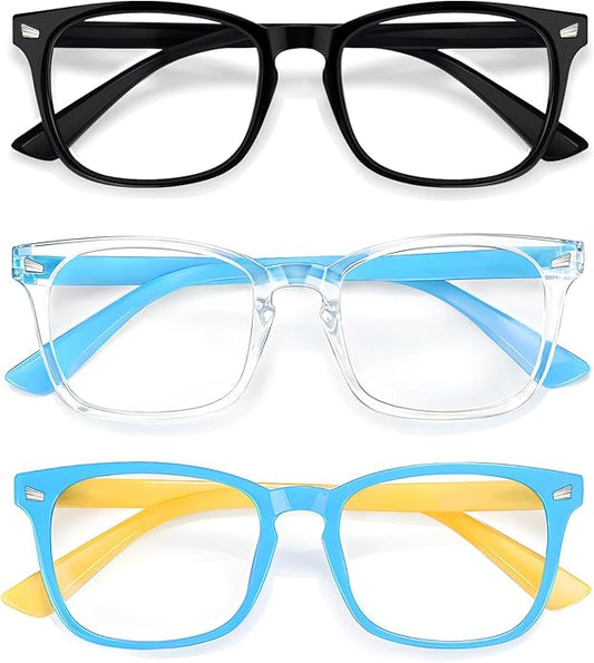 CHEERS DEVICES Blue Light Blocking Glasses for Kids Boys Girls Teens - Computer Glasses with Unbreakable Frame and Anti-Glare