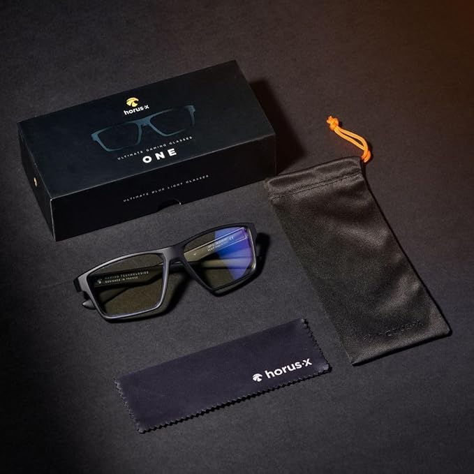 Horus X • Blue Light Glasses Men Women | Blue Light Blocking Glasses for Screen Anti-Fatigue Eye Migraine