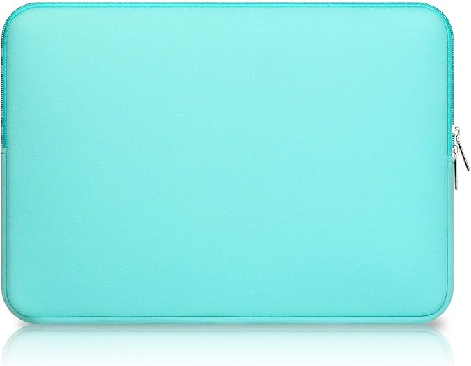 CCPK Laptop Sleeve 15.6" for MacBook Pro 16 inch Mac Air 15 inch M4 M3 Compatible with Hp Lenovo Dell Acer Computer Laptop Bag Sleeve Carrying Case Cover Protective Skin 15.6-16 inch Accessories, Mint