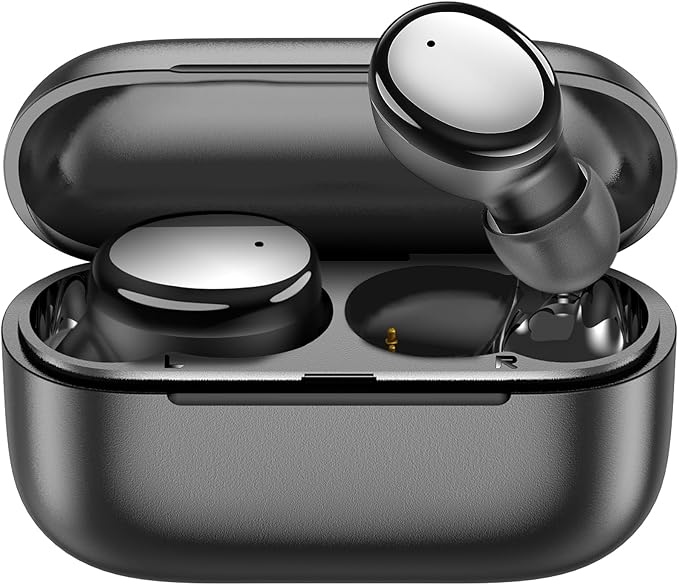 kurdene Wireless Earbuds Bluetooth 5.4 in Ear Buds Light Weight Headphones,Deep Bass Sound,Built in Mics Headset,Clear Calls Earphones for Sports Workout