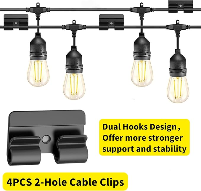 [313Pcs] Cable Management Kit, 67 Adhesive Cable Clips, Topavatop Desk Cord Organizer, 22 Reusable Cable Strap, 4 Cable Sleeve Split, 200 Nylon Cable Zip Ties with 20 Mounts for TV Office Home, Black - Image 3