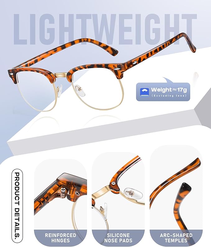 Perfectmiaoxuan Blue Light Blocking Glasses,Computer/Gaming/Screen Glasses for Women or Men，Anti Blue Light & UV