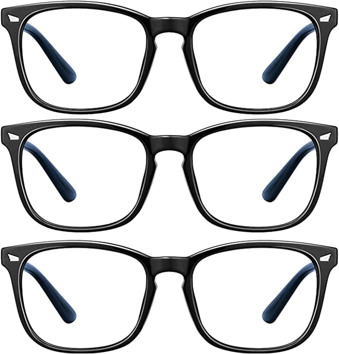 hunsquer Blue Light Glasses for Woman/Men Computer Blue Light Glasses