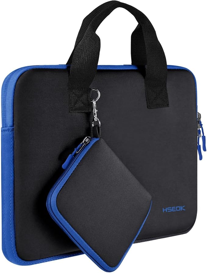 Hseok Laptop Sleeve 14 inch Case with Small Case, Compatible with MacBook Neo 14, MacBook Pro 14 M5/M4/M3/M2/M1, XPS 14 and Most 14 inch Notebooks, Neoprene Computer Handbag,B01BL01