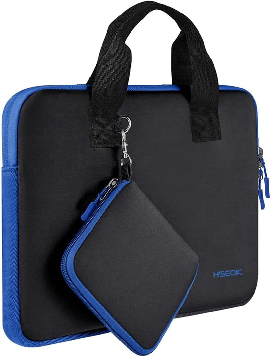 Hseok Laptop Sleeve 14 inch Case with Small Case, Compatible with MacBook Neo 14, MacBook Pro 14 M5/M4/M3/M2/M1, XPS 14 and Most 14 inch Notebooks, Neoprene Computer Handbag,B01BL01