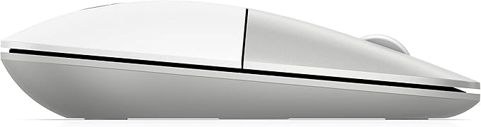HP Z3700 G2 Wireless Mouse - White, Sleek Portable Design fits Comfortably Anywhere, 2.4GHz Wireless Receiver, Blue Optical Sensor, for Wins PC, Laptop, Notebook, Mac, Chromebook (681S1AA#ABL)
