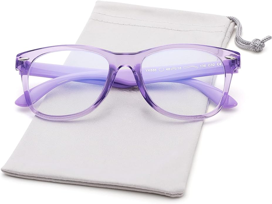 Pro Acme Blue Light Blocking Glasses for Kids - Boys & Girls Unbreakable Frame (3-12 Years)