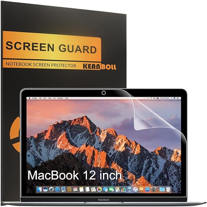 KEANBOLL 3-Pack Anti-Glare (Matte) Screen Protector for Apple MacBook 12 Inch With Retina Display (Model A1534, Release 2017 2016 2015) Help For Your Eyes Reduce Fatigue
