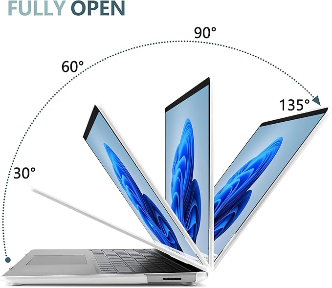 Batianda Matte Case for 15-inch Microsoft Surface Laptop 7th Edition Copilot+ PC 2025 2024 Release Lightweight Durable Scratch-Resistant, with Keyboard Cover & Screen Protector, Transparent