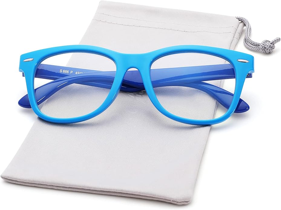 Pro Acme Blue Light Blocking Glasses for Kids - Boys & Girls Unbreakable Frame (3-12 Years)