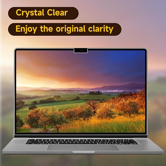 2 Pack Compatible with MacBook Air 15 Inch Screen Protector (2023-2026, M2, M3, M4, M5), Matte Anti Glare Film Anti Scratch Protector for Mac Air 15.3'' A2941 A3114 A3241 A3448