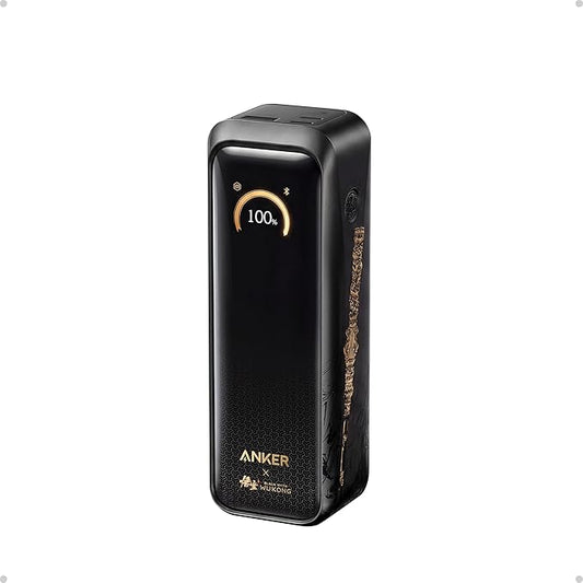 Anker Prime Power Bank Black Myth: Wukong Edition, 20,100mAh 3-Port Portable Charger with 220W, Two-Way Power, TSA-Approved, App Control, for MacBook, iPhone 17/16 Series, and More (Base Not Included)