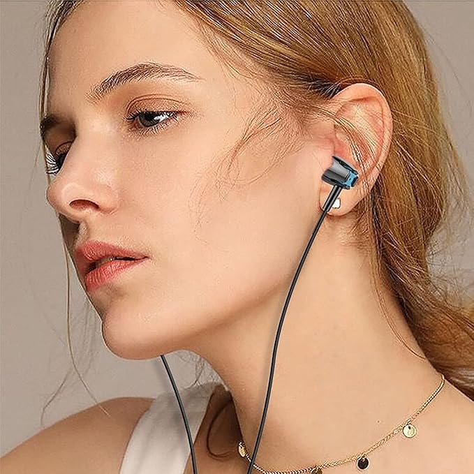 3Pack of USB C Headphones for iPhone 17 16 15 Pro Max,Type C Wired Earbuds Magnetic Bass Noise Canceling in-Ear Earphones with Microphone for iPad 10 Pixel 9 8 for Galaxy S25 Ultra S24 S23 A16 A56