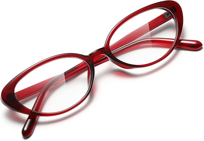 Ultralight Cat Eye Blue Light Glasses for Woman Anti Glare Reduce Eyestrain Gaming/Computer/Screen