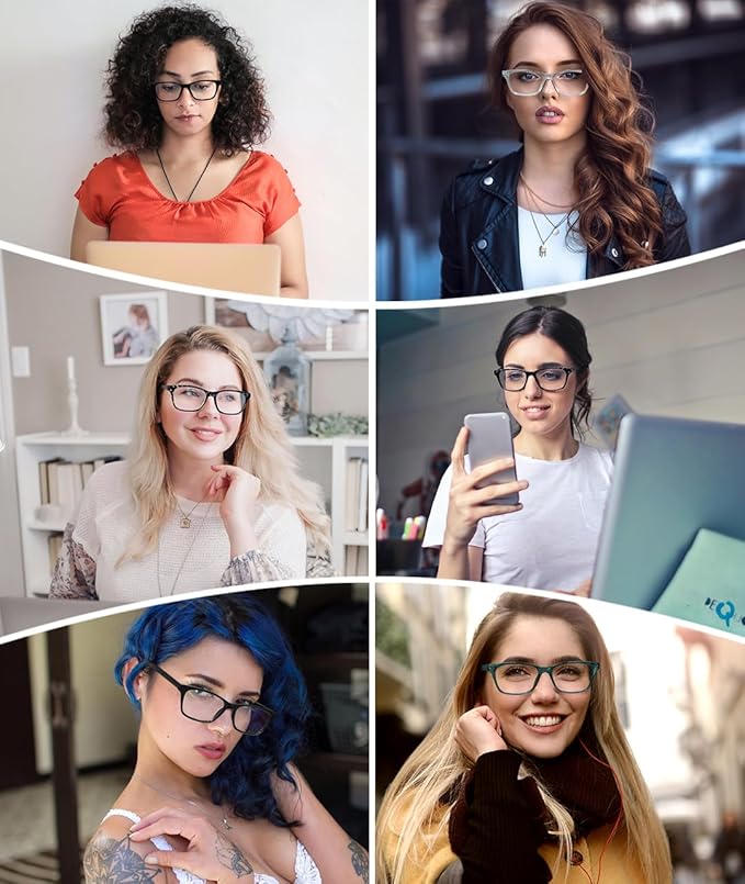 MEETSUN 3-Pack Blue Light Blocking Glasses, Anti Eye Strain Headache, Computer Glasses UV400 (Blue + Clear + Tortoise)