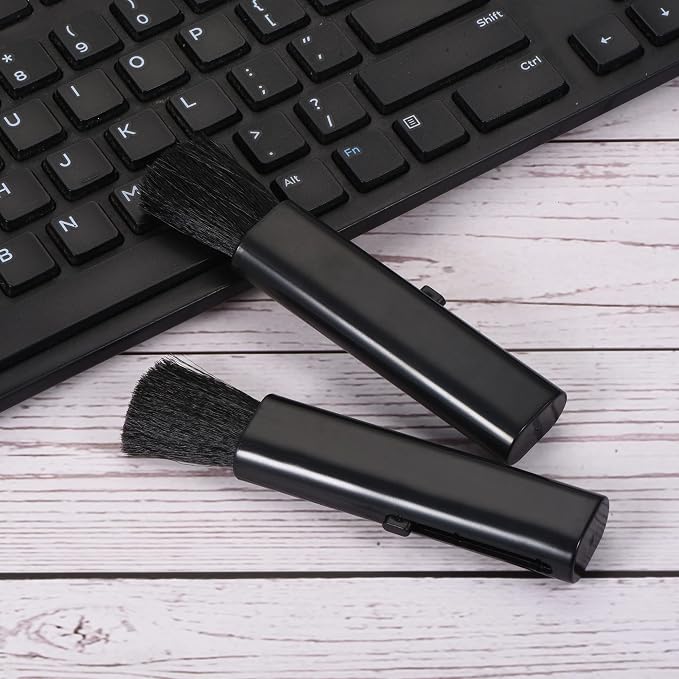 MECCANIXITY Computer Cleaning Brush Tools Soft Bristle with 3.6 Inch Plastic Handle for Keyboard, Camera Lens, Electronics, Home, Office, 2 Pack - Image 5