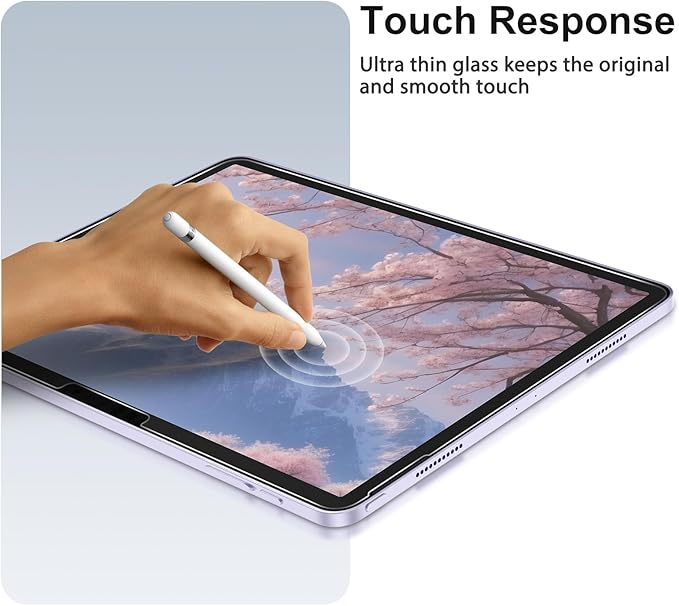 SPARIN [2-Pack Screen Protector for Surface Pro 12 inch 2025, 9H Tempered Glass for Microsoft Surface Pro 12-inch, Anti Scratches/Support Surface Pen, Not for Surface Pro 13 Inch