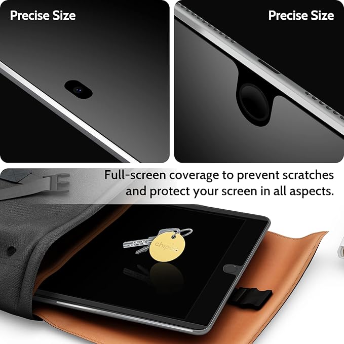 Peslv Magnetic Privacy Screen Protector for iPad 9th 8th 7th Generation 10.2 Inch & iPad Air 3th & iPad Pro 10.5 In, Removable Anti Blue Light Glare Spy Private Filter, High Sensitive BubbleFree