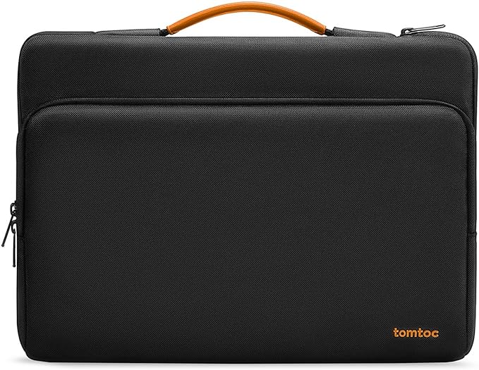tomtoc 360 Protective Laptop Carrying Bag for The New Razer Blade Pro 17, HP Envy Laptop 17 Inch, Dell Inspiron 17 3000, ASUS ROG Zephyrus S 17.3 Inch, Notebook Bag with Accessory Pocket