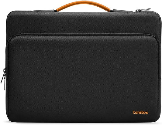 tomtoc 360 Protective Laptop Carrying Bag for The New Razer Blade Pro 17, HP Envy Laptop 17 Inch, Dell Inspiron 17 3000, ASUS ROG Zephyrus S 17.3 Inch, Notebook Bag with Accessory Pocket