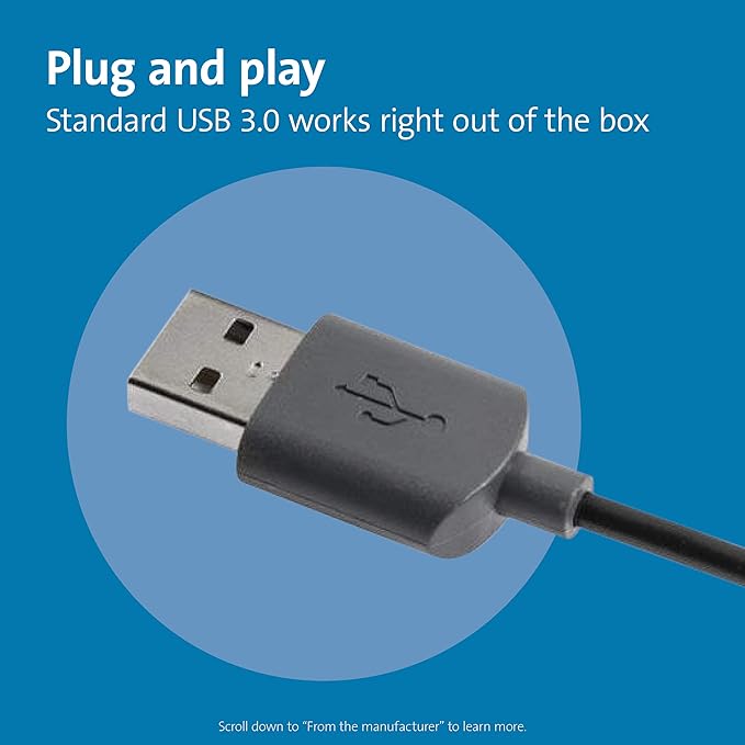 Kensington Mouse-in-a-Box and Keyboard Wired USB Desktop Set (K72436AM), Black (Pack of 2)