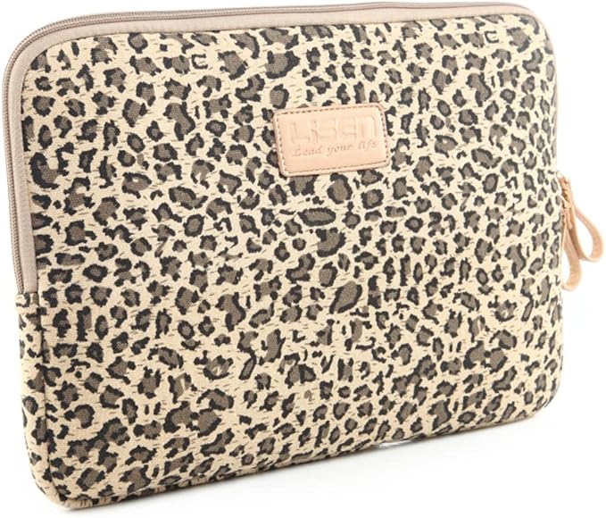 BSLVWG 13 Inch Laptop Sleeve Case, Water-Resistant Neoprene Notebook Computer Pocket Tablet Briefcase Carrying Bag/Pouch Skin Cover